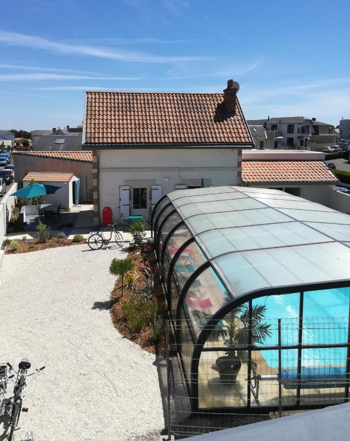 Gite Les Balises- Babord-Maisons De Bord De Mer Avec Spa -Saint Gilles Croix De Vie - 27 Avenue Notre Dame 外观 照片